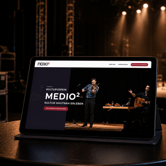 Neue Website für Medio²