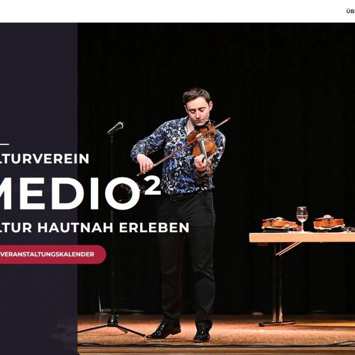 Neue Website für Medio²