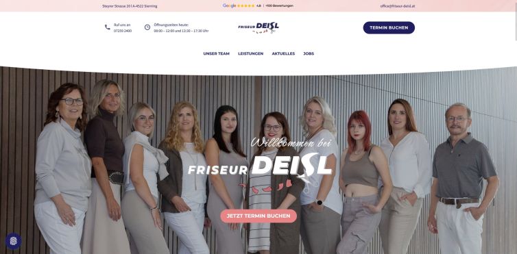 Friseur Deisl Website
