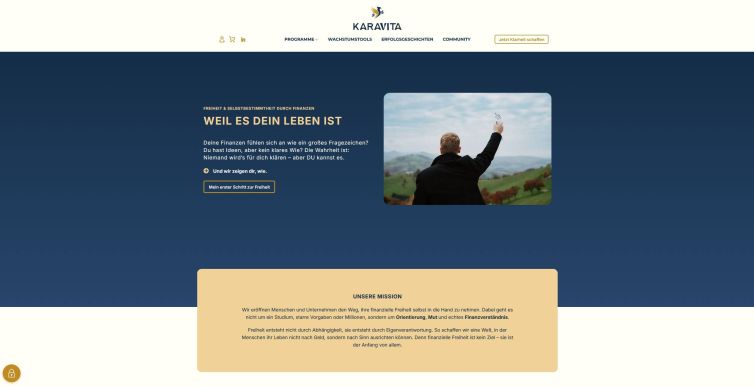 Karavita Website